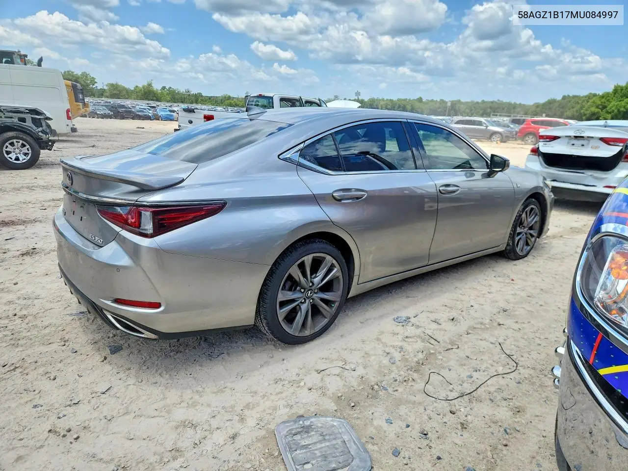 2021 Lexus Es 350 F Sport VIN: 58AGZ1B17MU084997 Lot: 61009486