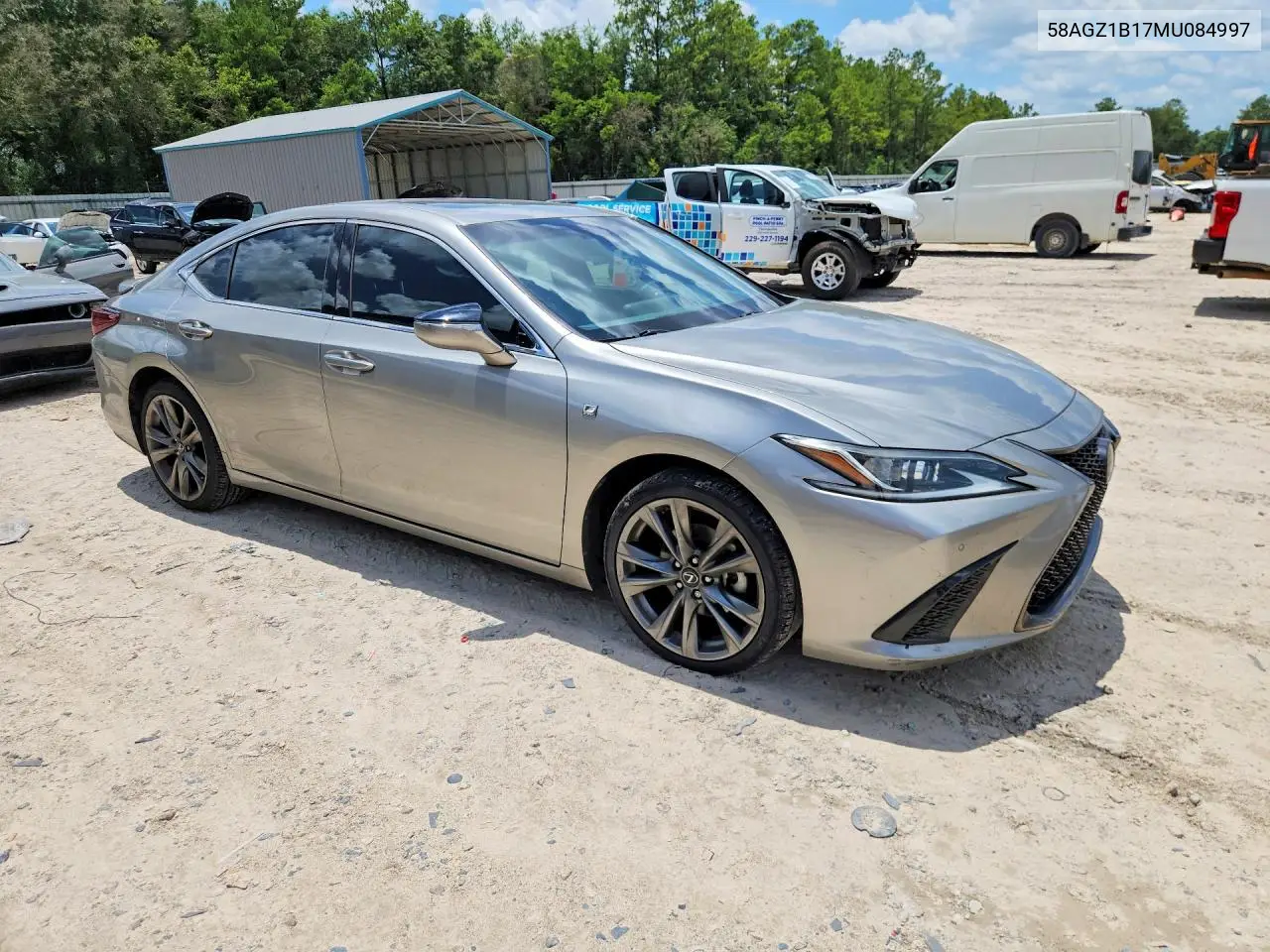 2021 Lexus Es 350 F Sport VIN: 58AGZ1B17MU084997 Lot: 61009486