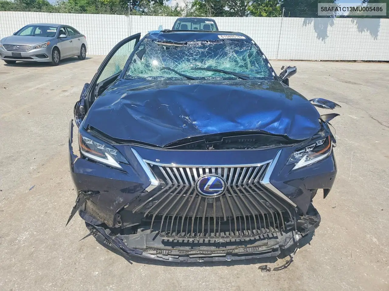 2021 Lexus Es 300H Ultra Luxury VIN: 58AFA1C13MU005486 Lot: 61580516