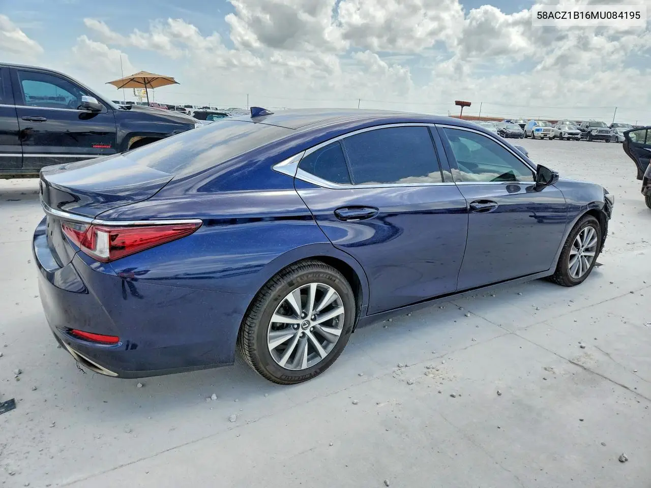 2021 Lexus Es 350 4D VIN: 58ACZ1B16MU084195 Lot: 61755116