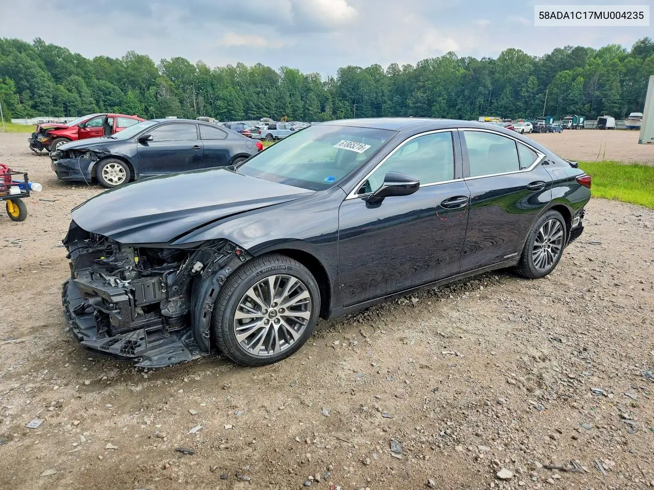 2021 Lexus Es 300H VIN: 58ADA1C17MU004235 Lot: 61865216