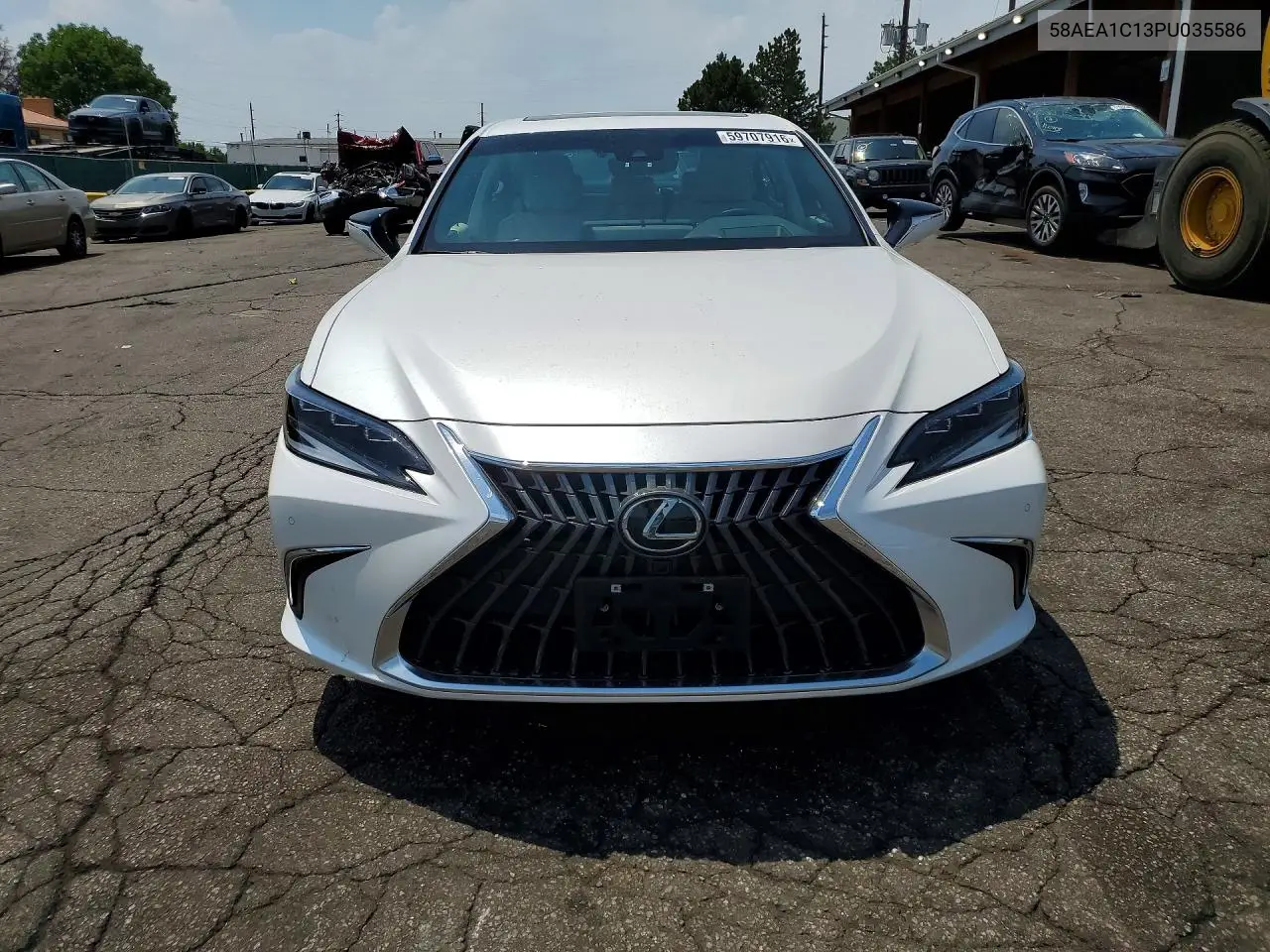 2023 Lexus Es 300H Luxury VIN: 58AEA1C13PU035586 Lot: 59707916