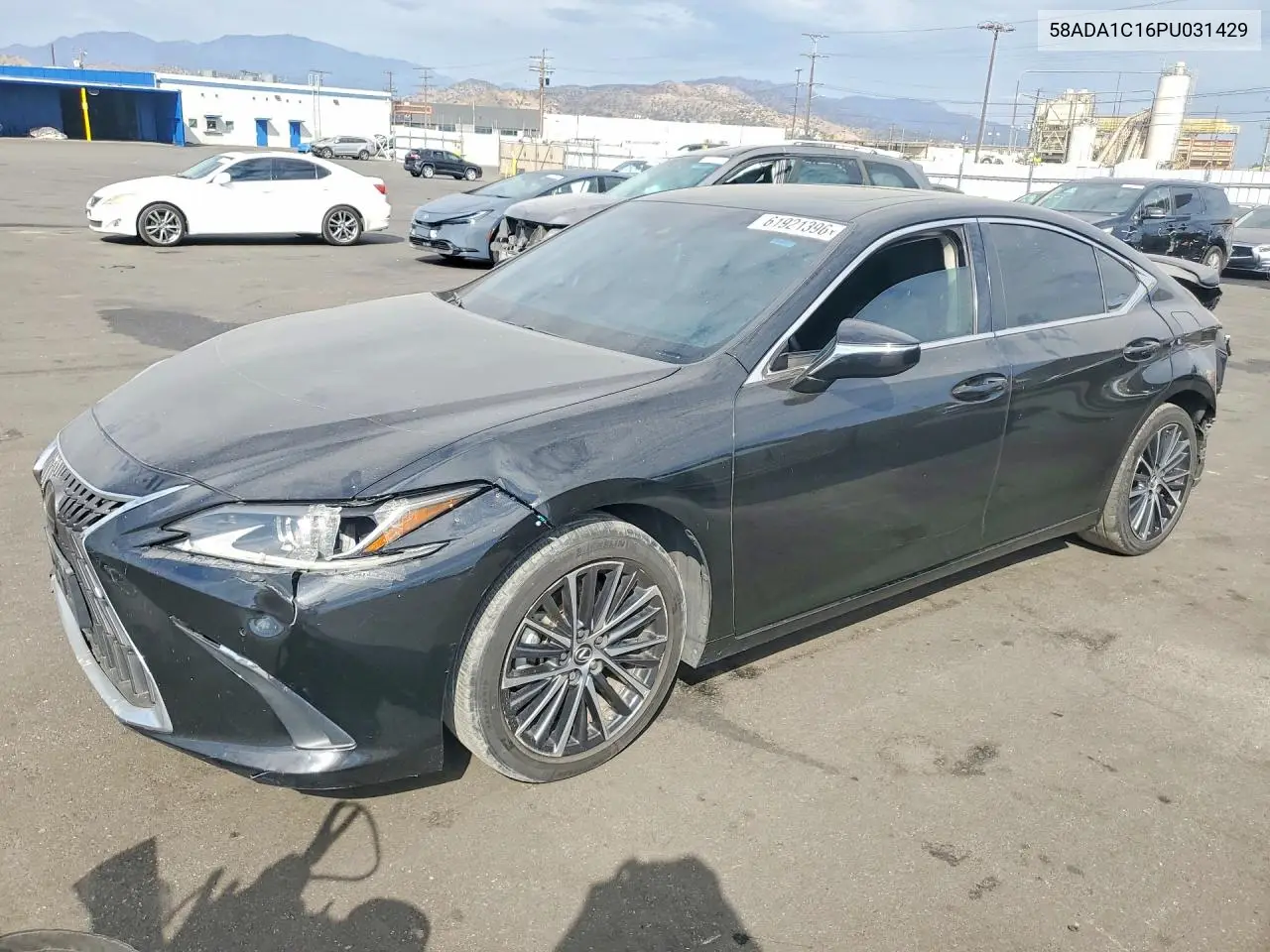 2023 Lexus Es 300H Base VIN: 58ADA1C16PU031429 Lot: 61921396