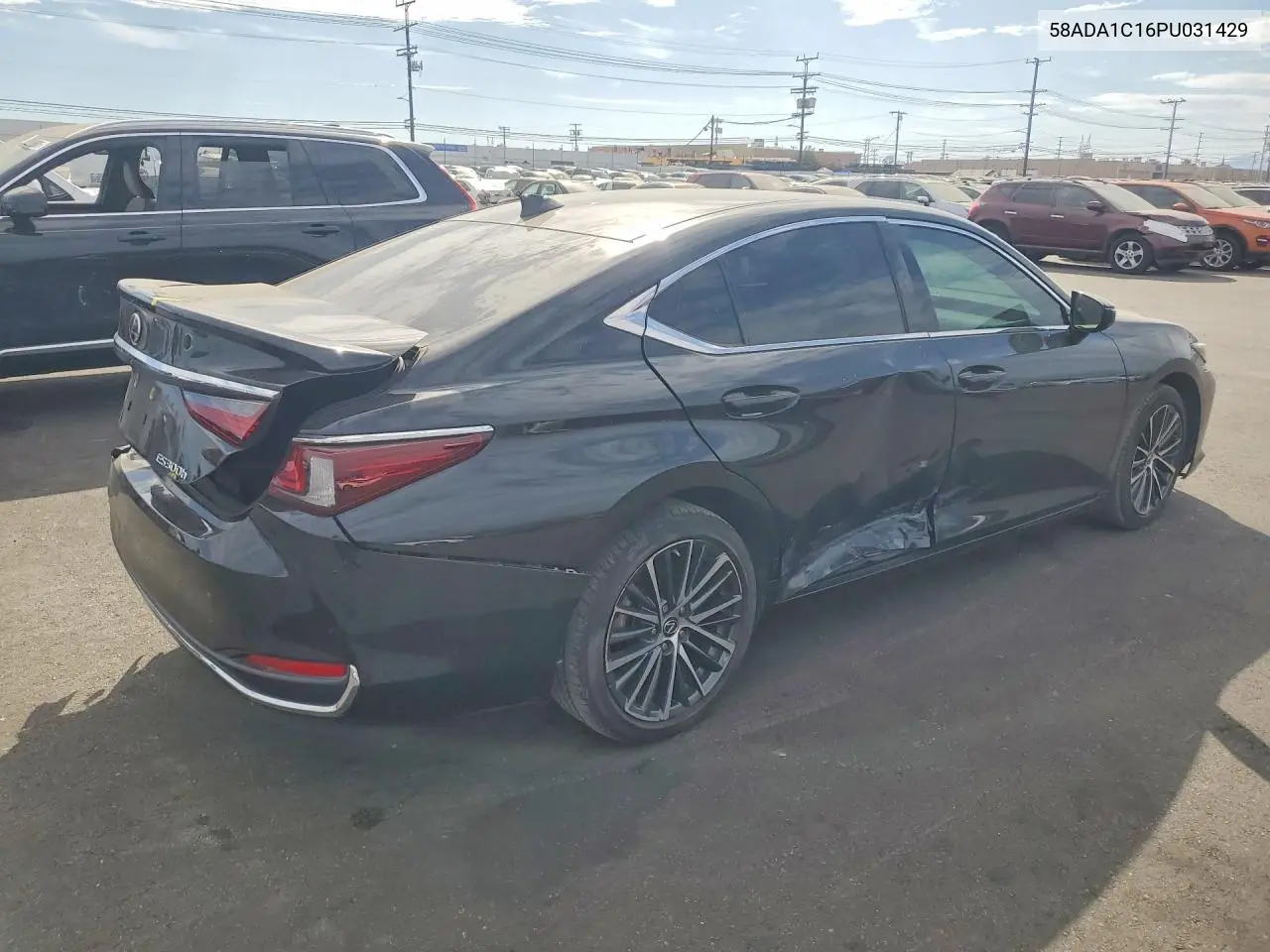 2023 Lexus Es 300H Base VIN: 58ADA1C16PU031429 Lot: 61921396