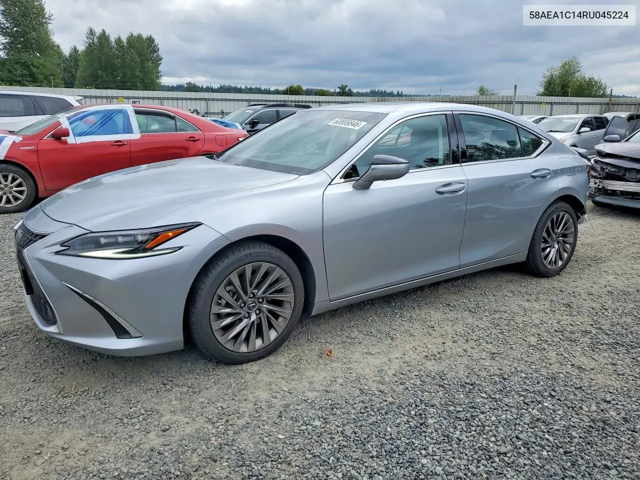 2024 Lexus Es 300H Luxury VIN: 58AEA1C14RU045224 Lot: 60889846