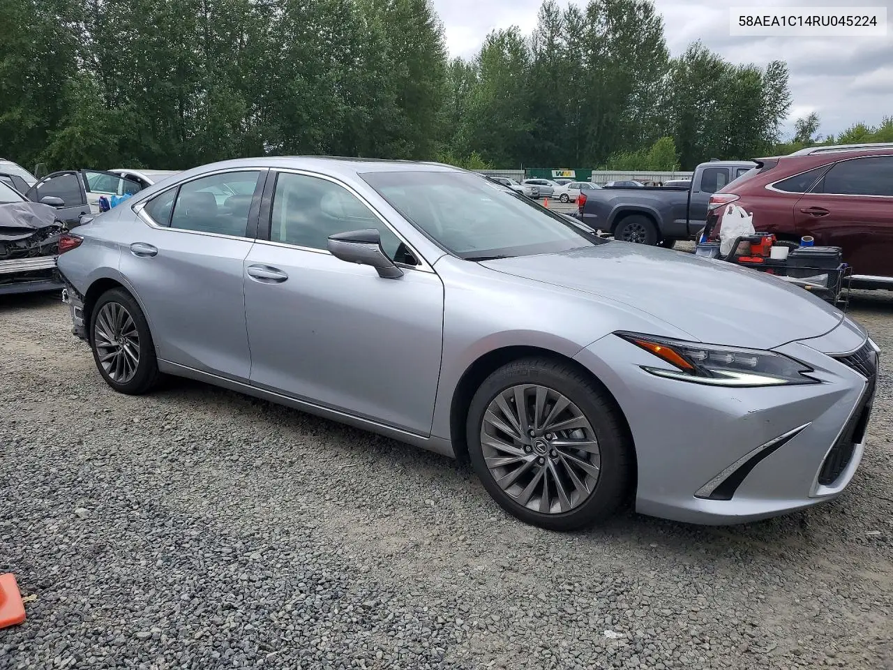 2024 Lexus Es 300H Luxury VIN: 58AEA1C14RU045224 Lot: 60889846