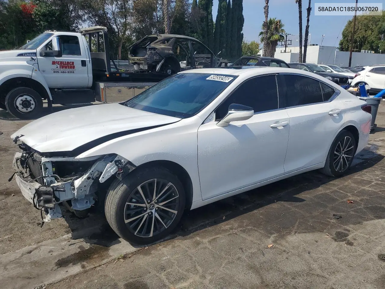 2025 Lexus Es 300H Base VIN: 58ADA1C18SU067020 Lot: 58453246