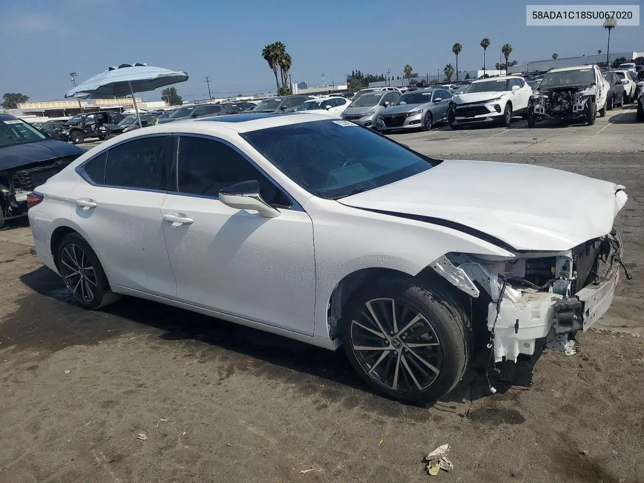 2025 Lexus Es 300H Base VIN: 58ADA1C18SU067020 Lot: 58453246