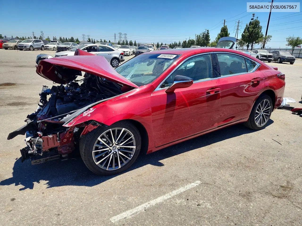 2025 Lexus Es 300H Base VIN: 58ADA1C1XSU067567 Lot: 58903586