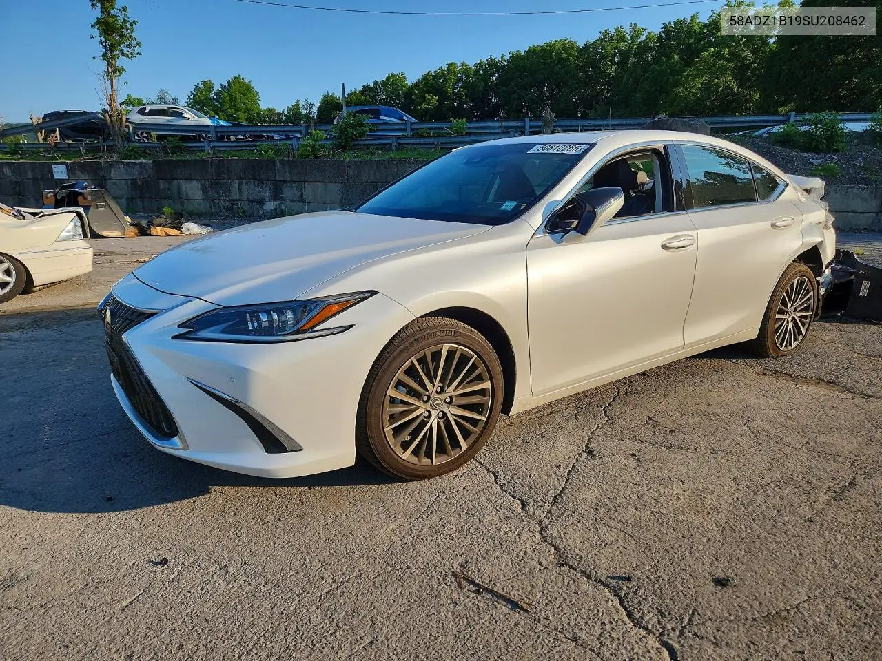 2025 Lexus Es 350 Base VIN: 58ADZ1B19SU208462 Lot: 60810266