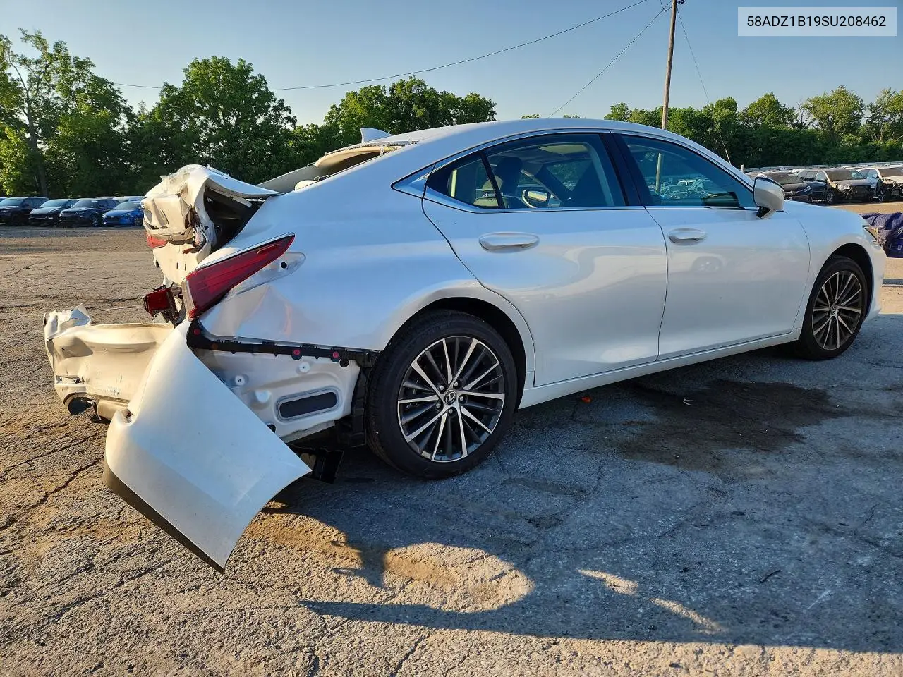 2025 Lexus Es 350 Base VIN: 58ADZ1B19SU208462 Lot: 60810266
