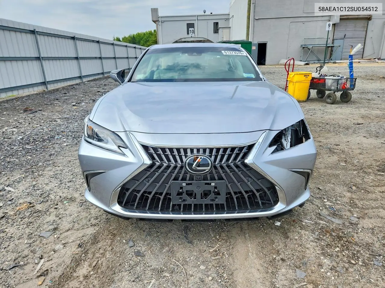 2025 Lexus Es 300H Luxury VIN: 58AEA1C12SU054512 Lot: 61373576