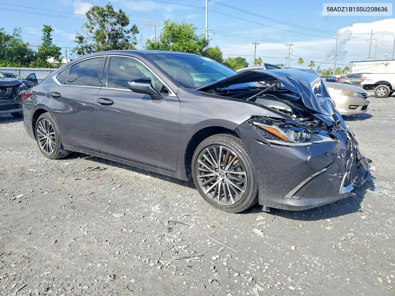 2025 Lexus Es 350 Base VIN: 58ADZ1B15SU208636 Lot: 61493886