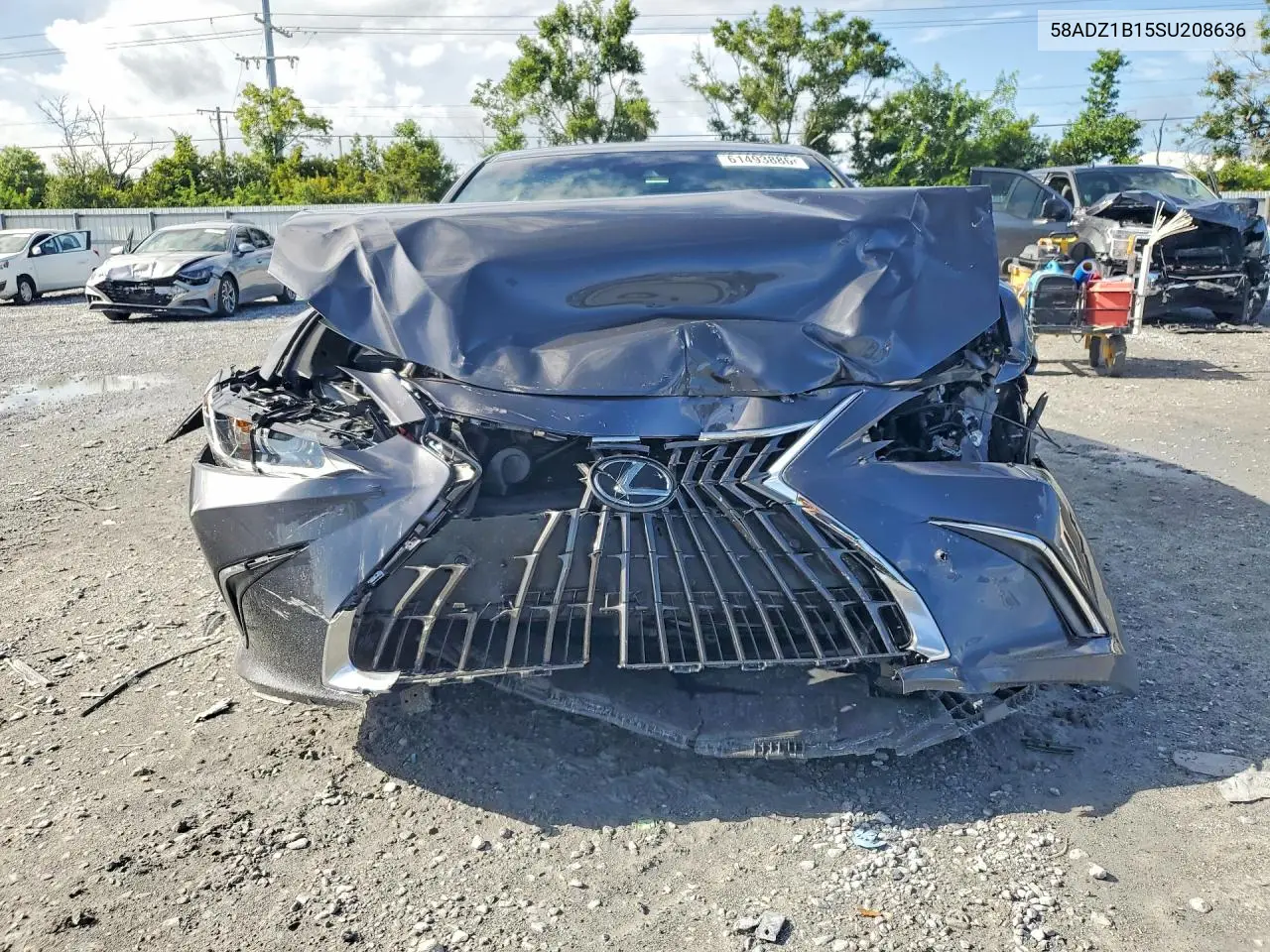 2025 Lexus Es 350 Base VIN: 58ADZ1B15SU208636 Lot: 61493886