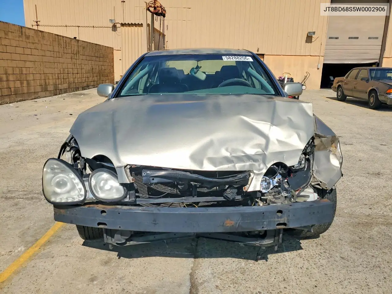 1998 Lexus Gs 300 VIN: JT8BD68S5W0002906 Lot: 58288206