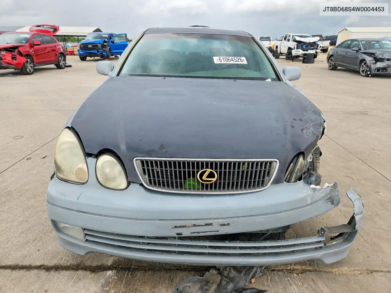1998 Lexus Gs 300 VIN: JT8BD68S4W0004453 Lot: 61064526