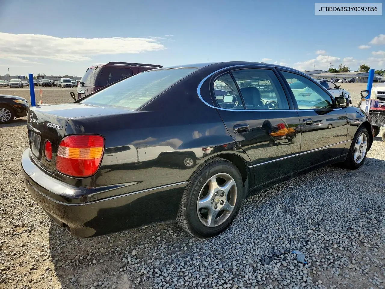 2000 Lexus Gs 300 VIN: JT8BD68S3Y0097856 Lot: 51723166