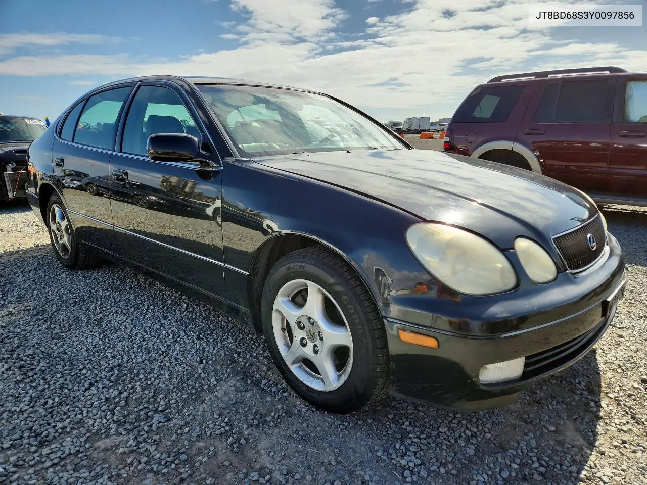 2000 Lexus Gs 300 VIN: JT8BD68S3Y0097856 Lot: 51723166