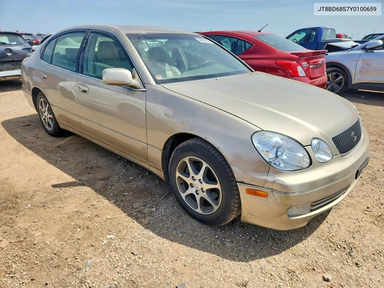 2000 Lexus Gs 300 VIN: JT8BD68S7Y0100659 Lot: 57021726