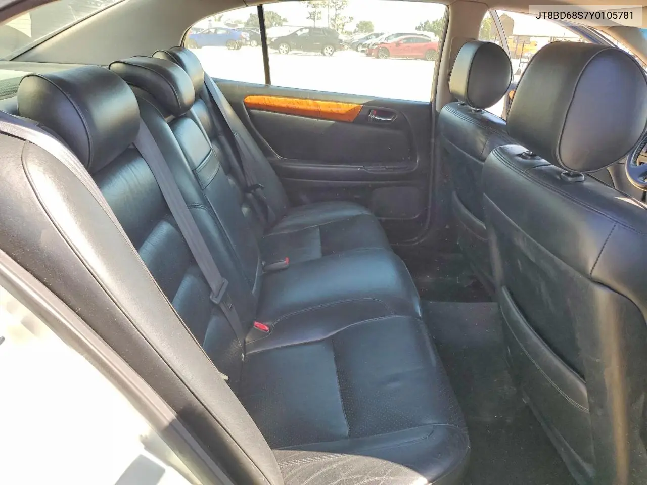 2000 Lexus Gs 300 VIN: JT8BD68S7Y0105781 Lot: 57703716