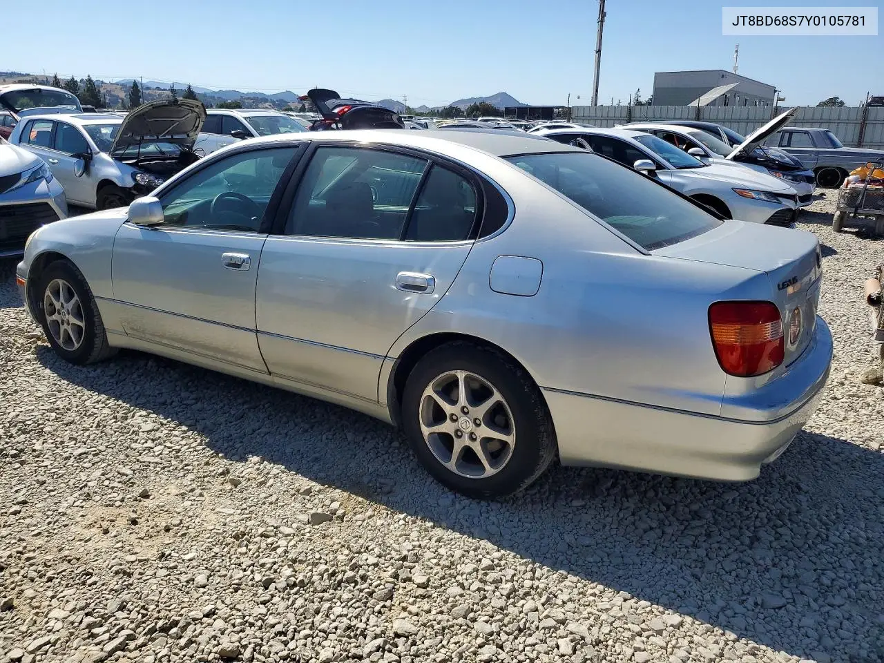 2000 Lexus Gs 300 VIN: JT8BD68S7Y0105781 Lot: 57703716
