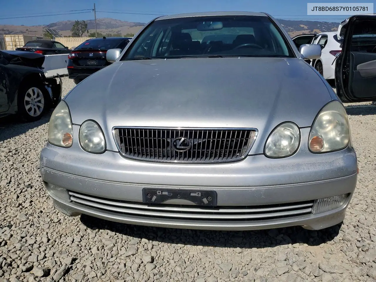 2000 Lexus Gs 300 VIN: JT8BD68S7Y0105781 Lot: 57703716