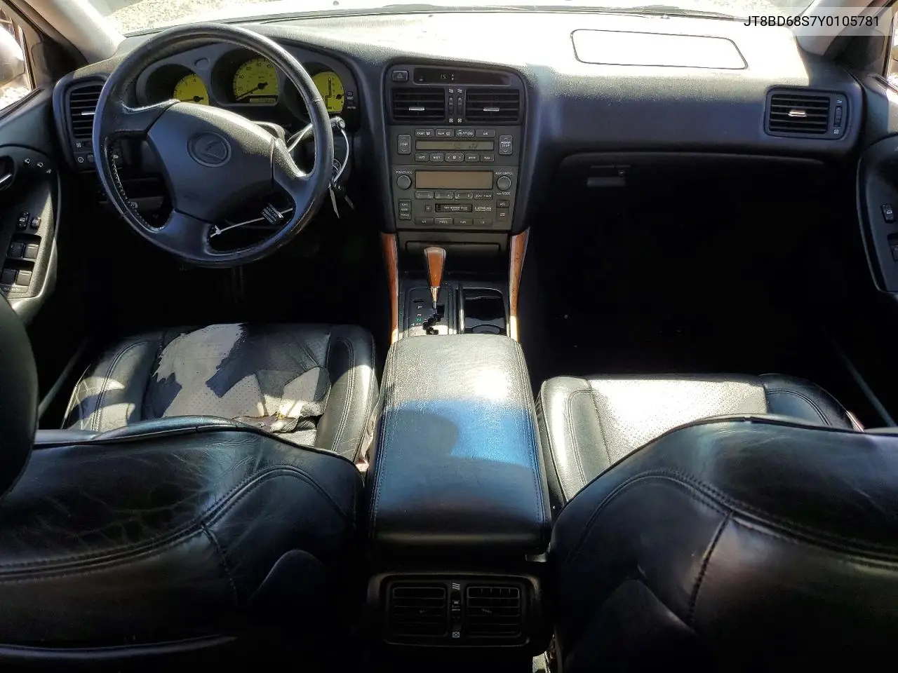 2000 Lexus Gs 300 VIN: JT8BD68S7Y0105781 Lot: 57703716