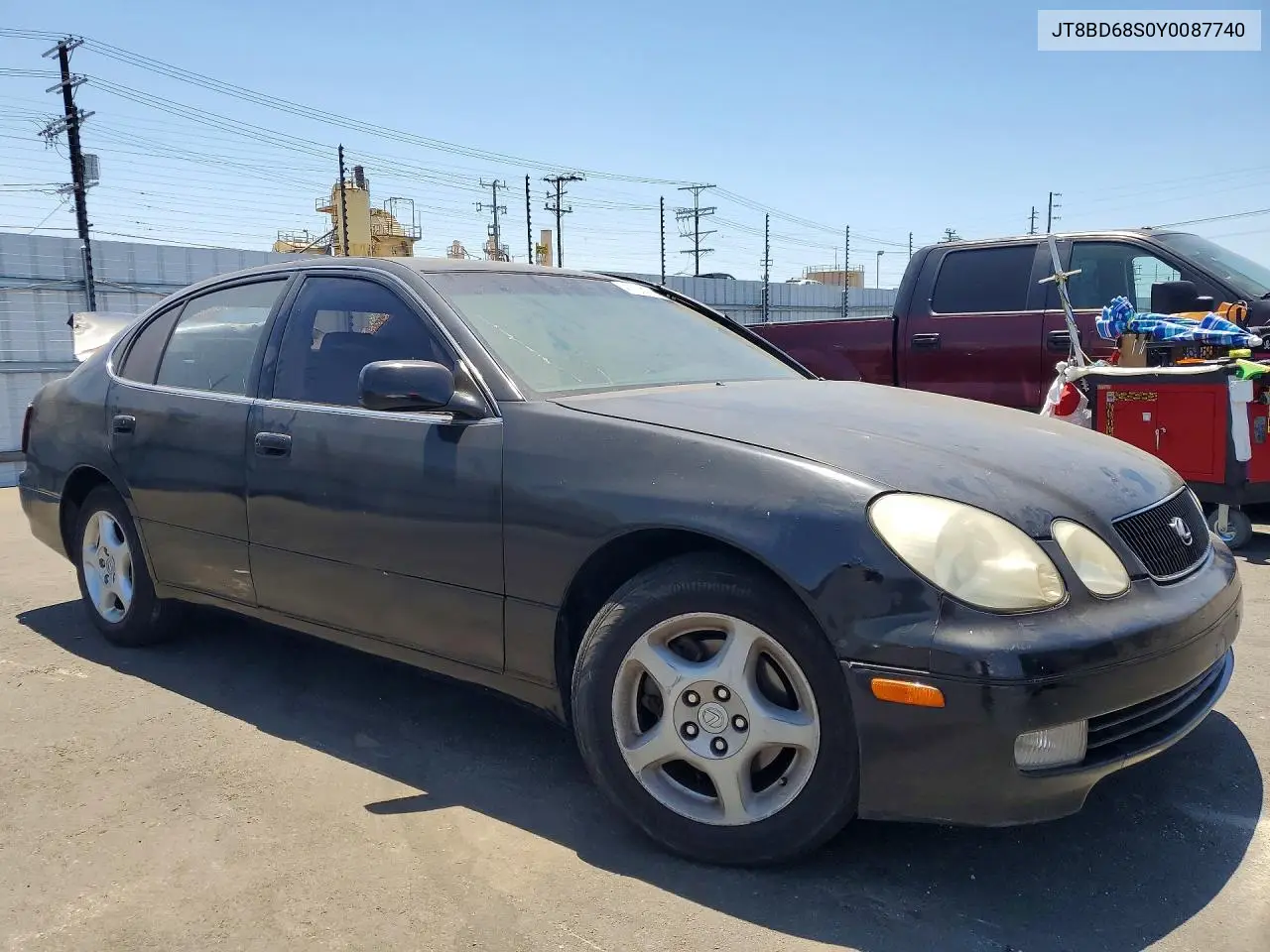 2000 Lexus Gs 300 VIN: JT8BD68S0Y0087740 Lot: 61295276