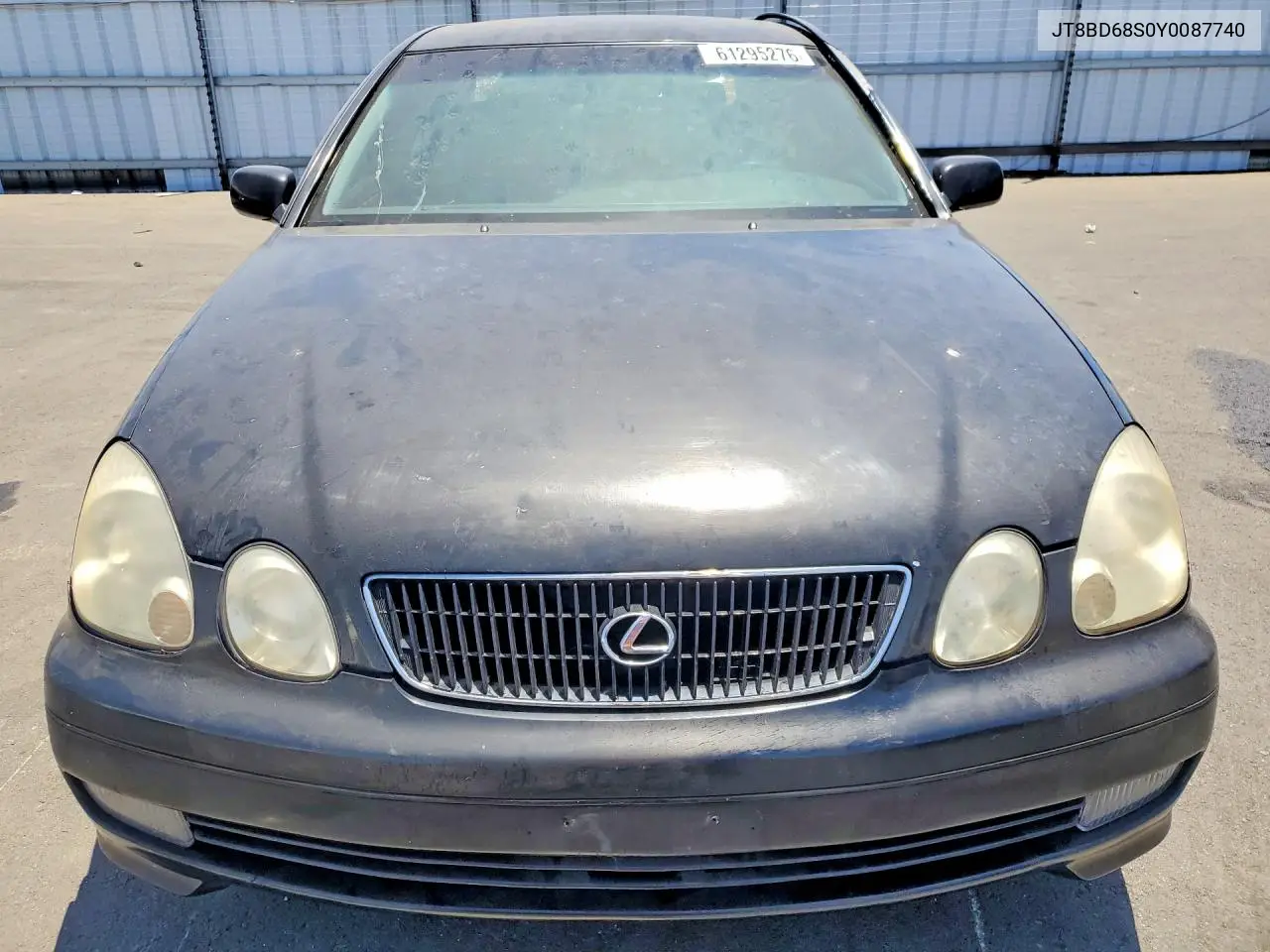 2000 Lexus Gs 300 VIN: JT8BD68S0Y0087740 Lot: 61295276