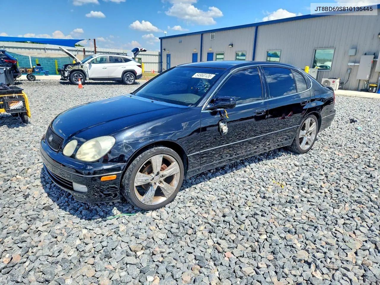 2001 Lexus Gs 300 VIN: JT8BD69S810136445 Lot: 54960126