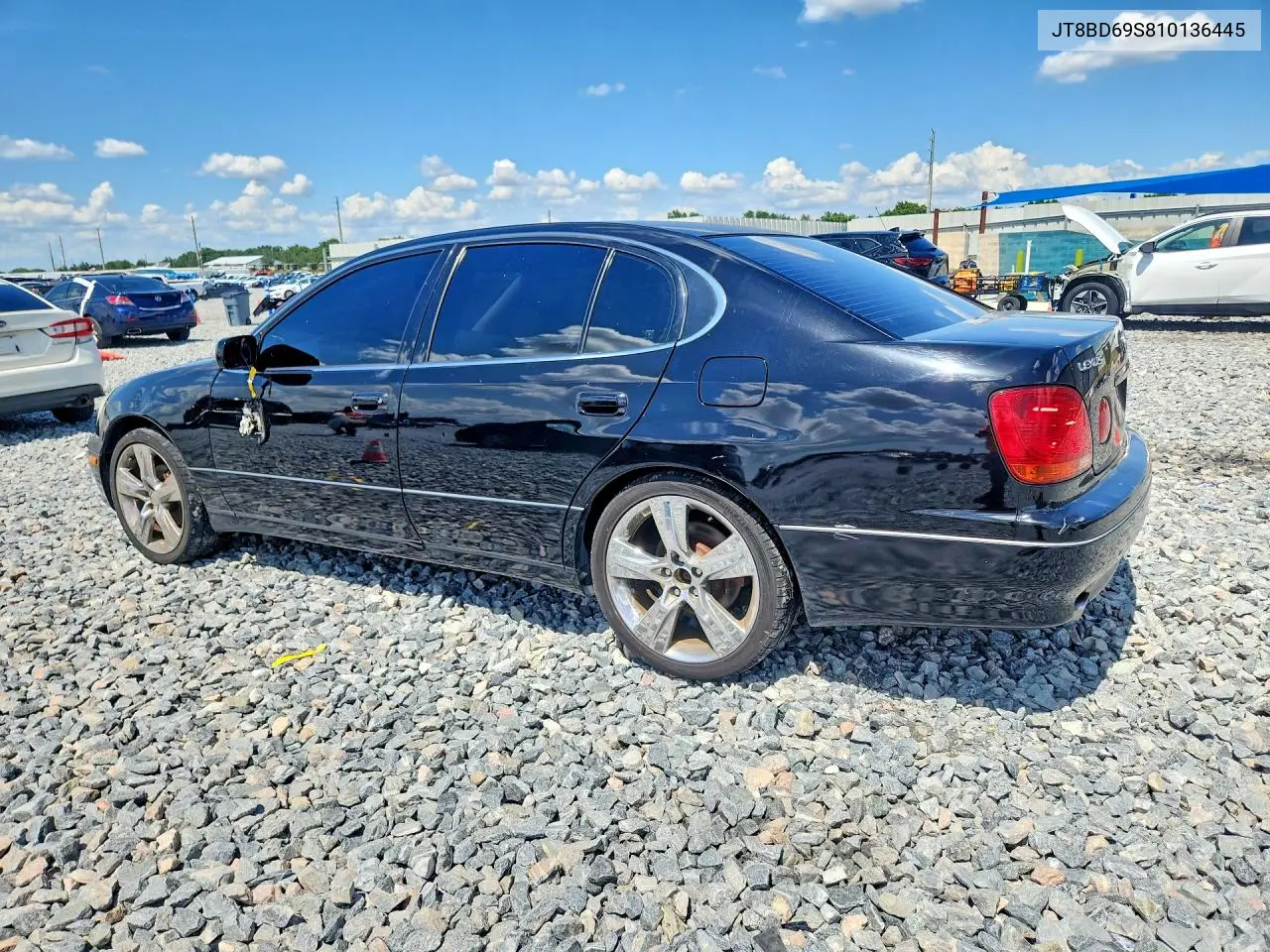 2001 Lexus Gs 300 VIN: JT8BD69S810136445 Lot: 54960126