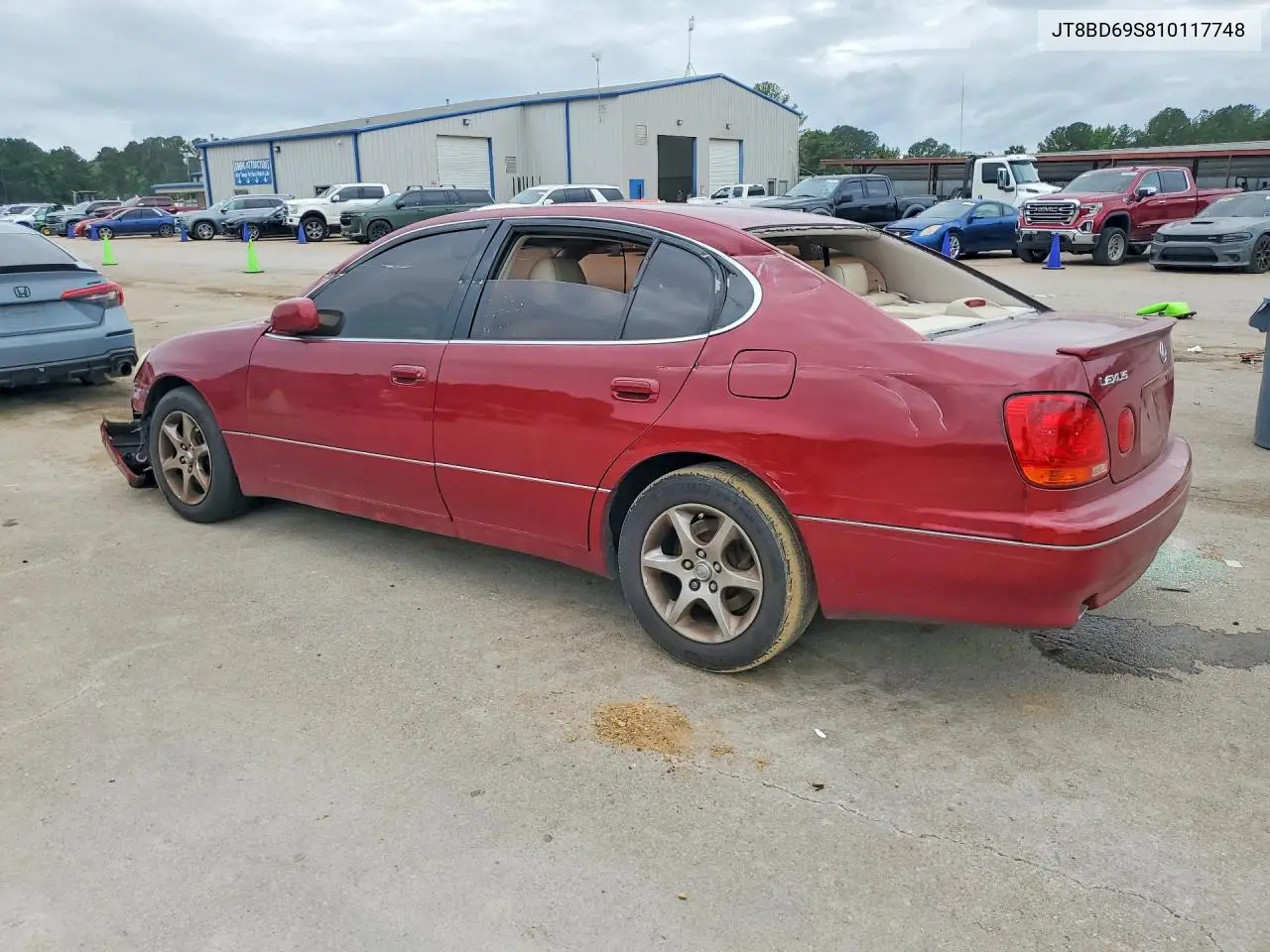 2001 Lexus Gs 300 VIN: JT8BD69S810117748 Lot: 55177196