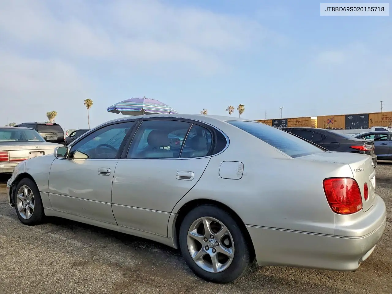 2002 Lexus Gs 300 VIN: JT8BD69S020155718 Lot: 55839266