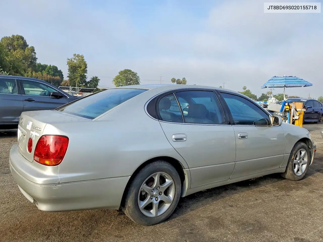 2002 Lexus Gs 300 VIN: JT8BD69S020155718 Lot: 55839266