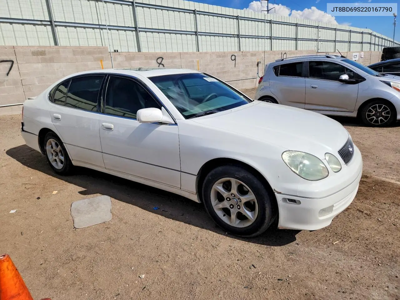 2002 Lexus Gs 300 VIN: JT8BD69S220167790 Lot: 59322016