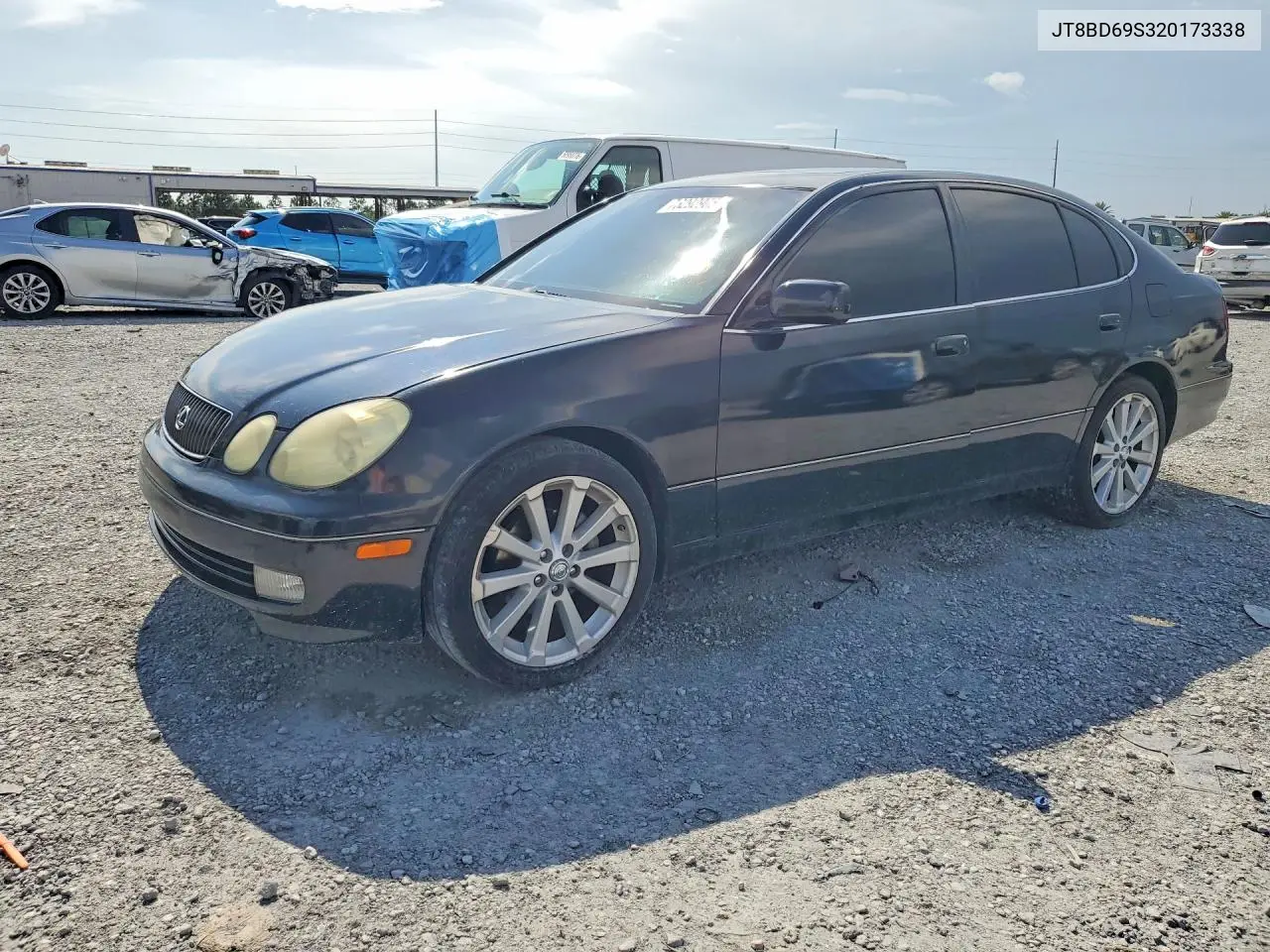 2002 Lexus Gs 300 VIN: JT8BD69S320173338 Lot: 76292905