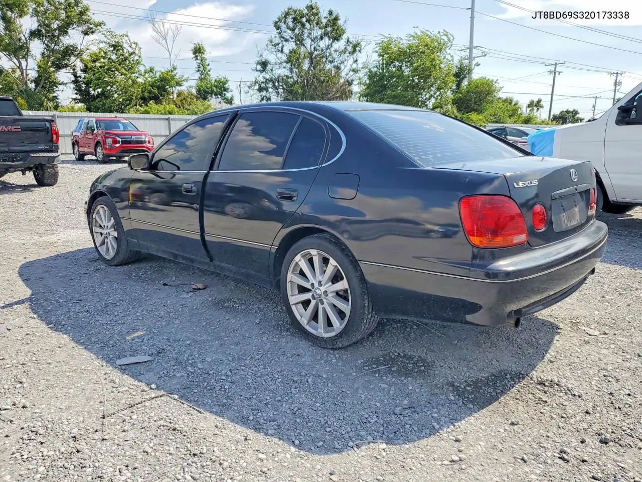 2002 Lexus Gs 300 VIN: JT8BD69S320173338 Lot: 76292905