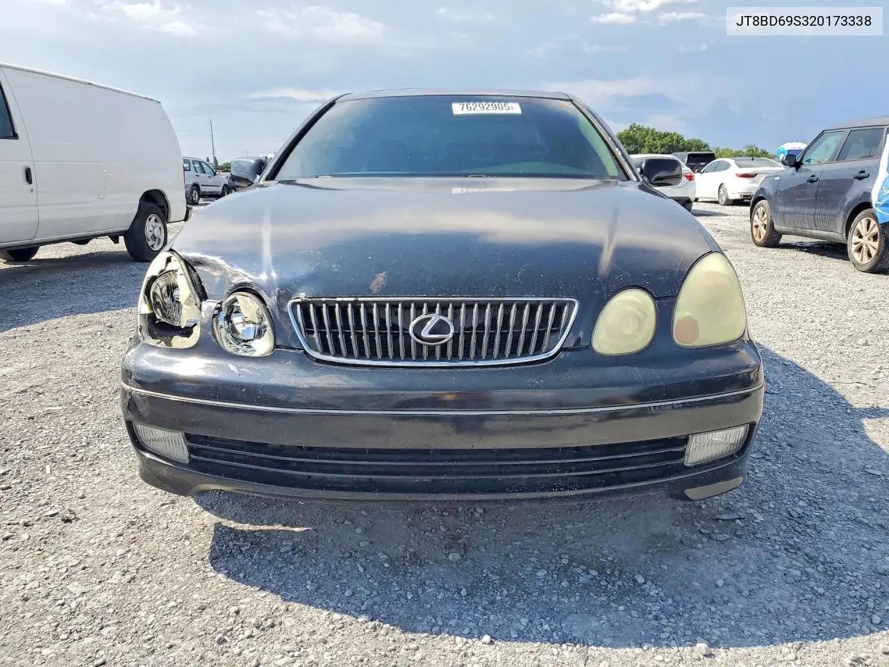 2002 Lexus Gs 300 VIN: JT8BD69S320173338 Lot: 76292905