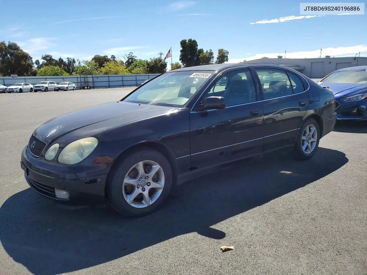 2004 Lexus Gs 300 VIN: JT8BD69S240196886 Lot: 49505936