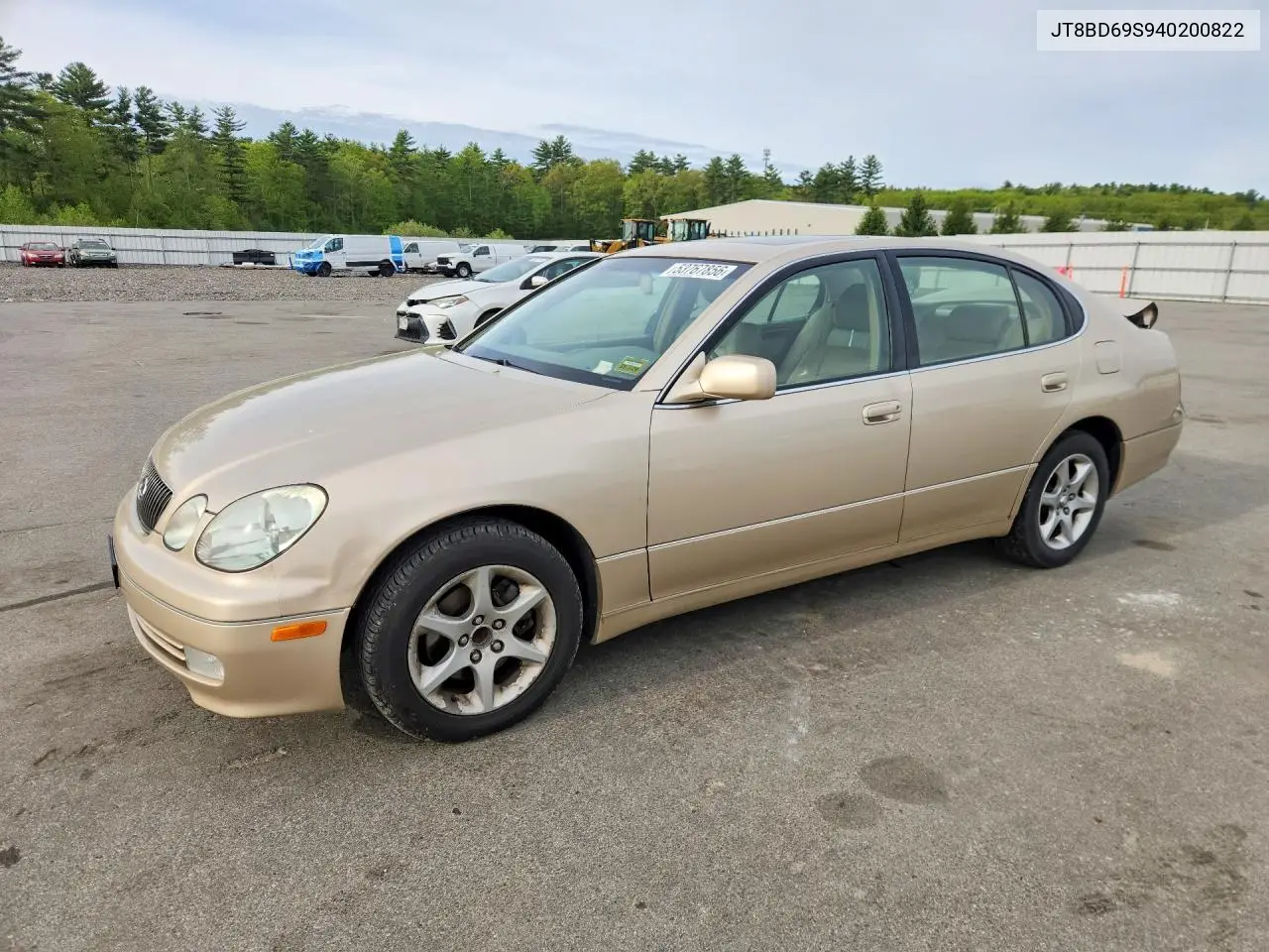 2004 Lexus Gs 300 VIN: JT8BD69S940200822 Lot: 53767856