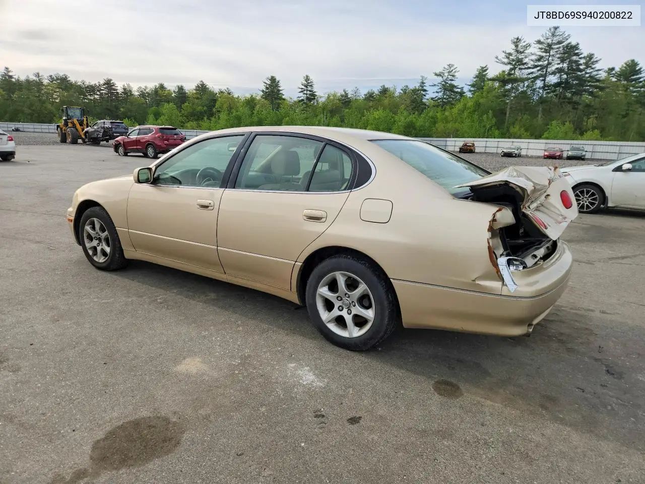 2004 Lexus Gs 300 VIN: JT8BD69S940200822 Lot: 53767856