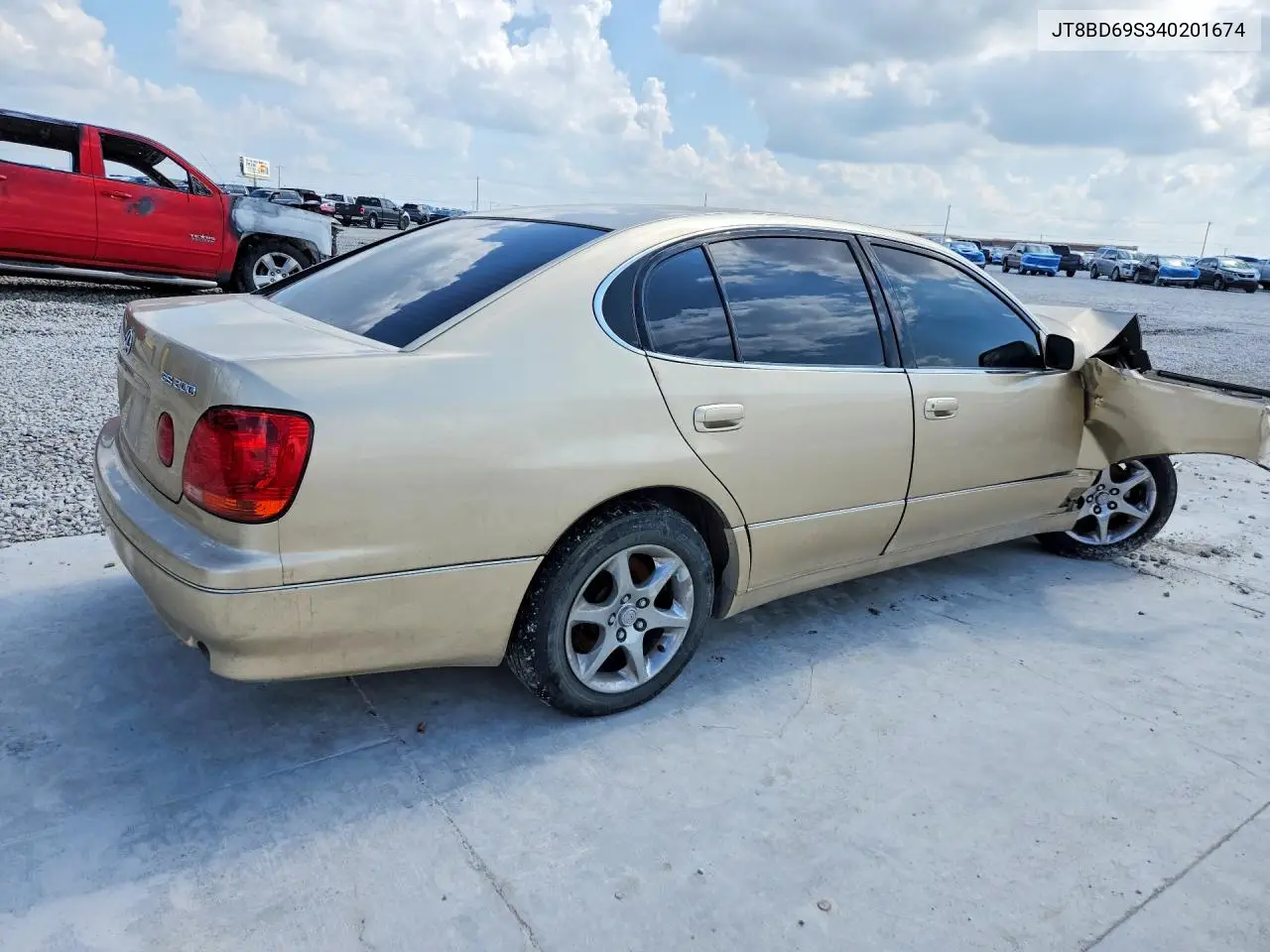 2004 Lexus Gs 300 VIN: JT8BD69S340201674 Lot: 56489786