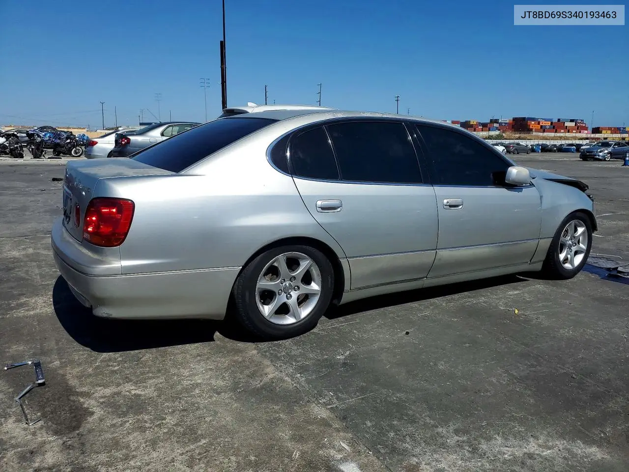 2004 Lexus Gs 300 VIN: JT8BD69S340193463 Lot: 60689376