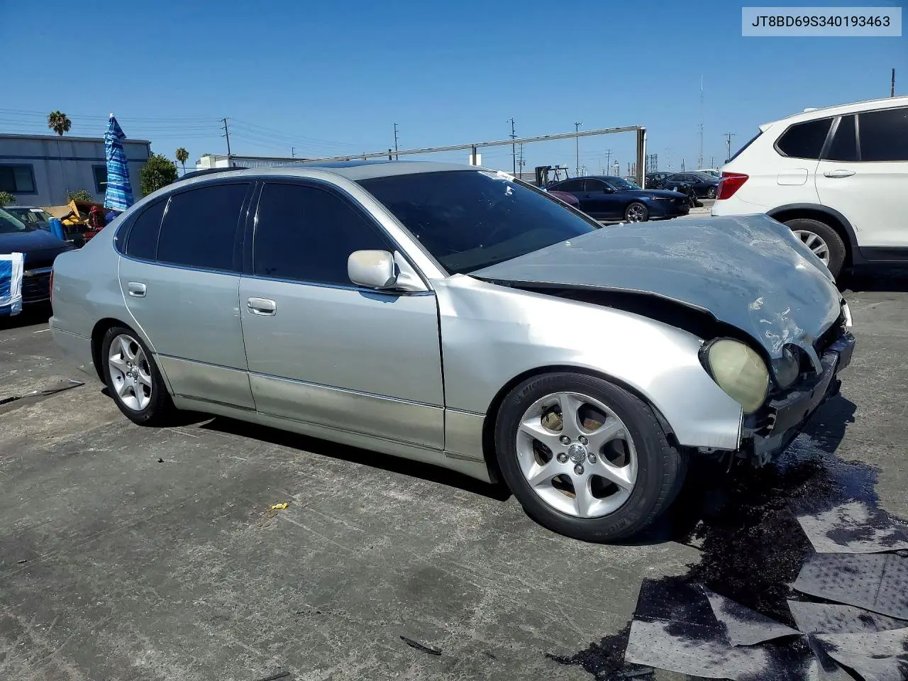 2004 Lexus Gs 300 VIN: JT8BD69S340193463 Lot: 60689376