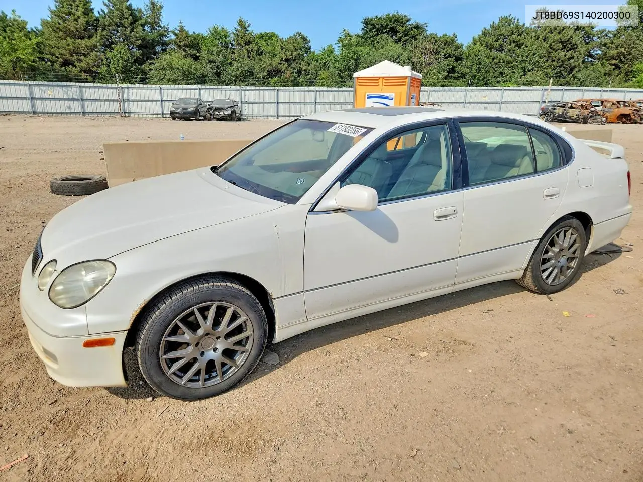 2004 Lexus Gs 300 VIN: JT8BD69S140200300 Lot: 61193256