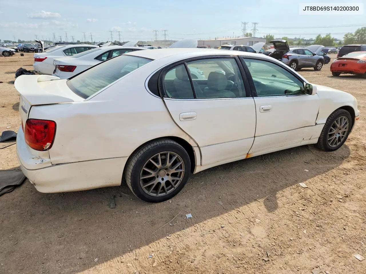 2004 Lexus Gs 300 VIN: JT8BD69S140200300 Lot: 61193256