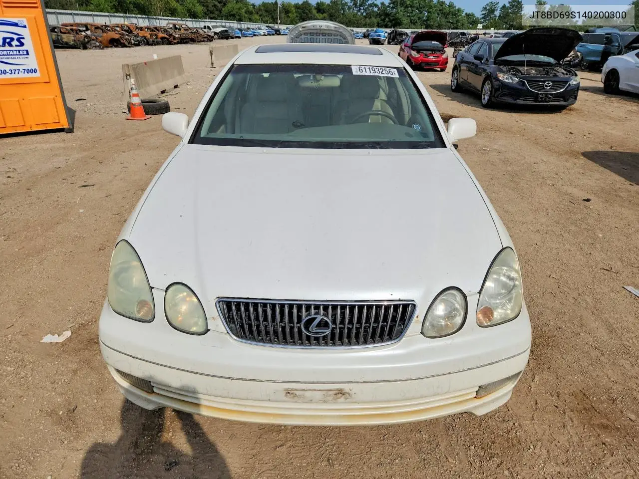 2004 Lexus Gs 300 VIN: JT8BD69S140200300 Lot: 61193256