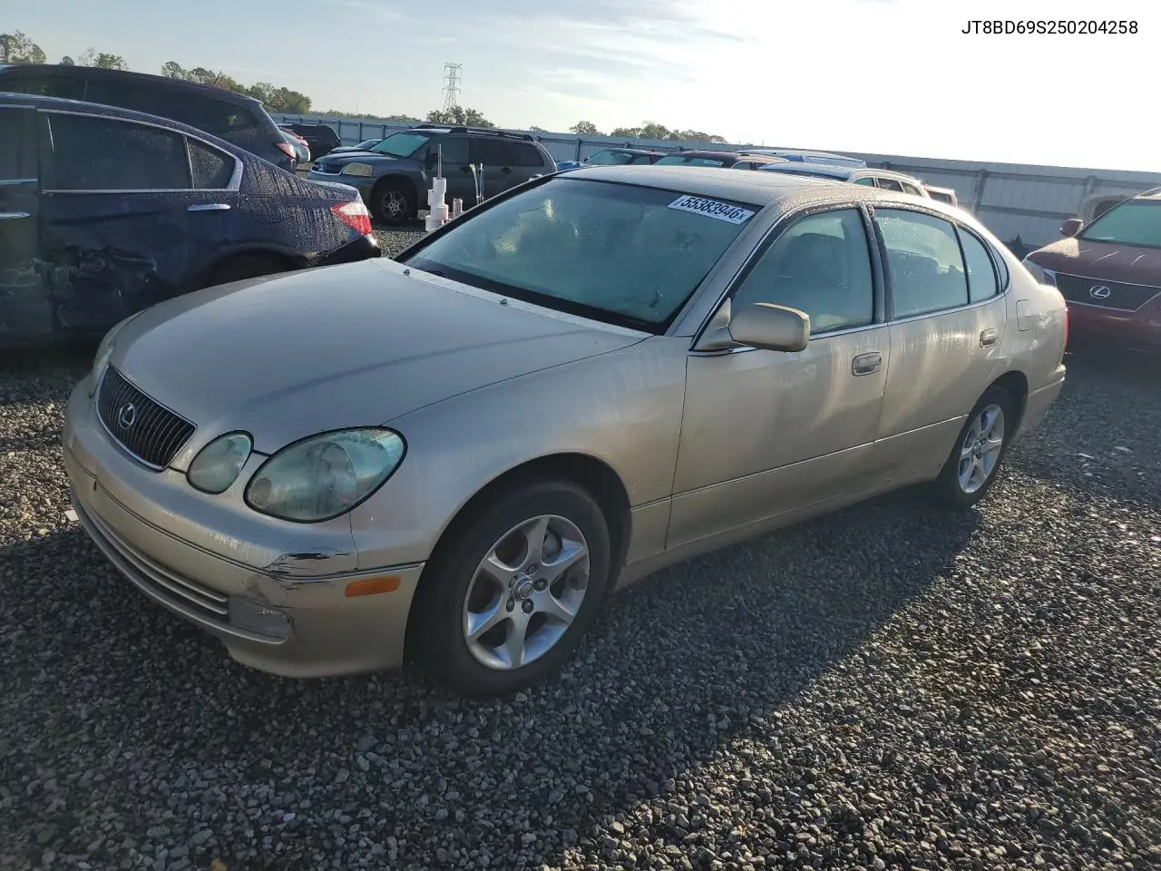 2005 Lexus Gs 300 VIN: JT8BD69S250204258 Lot: 55383946