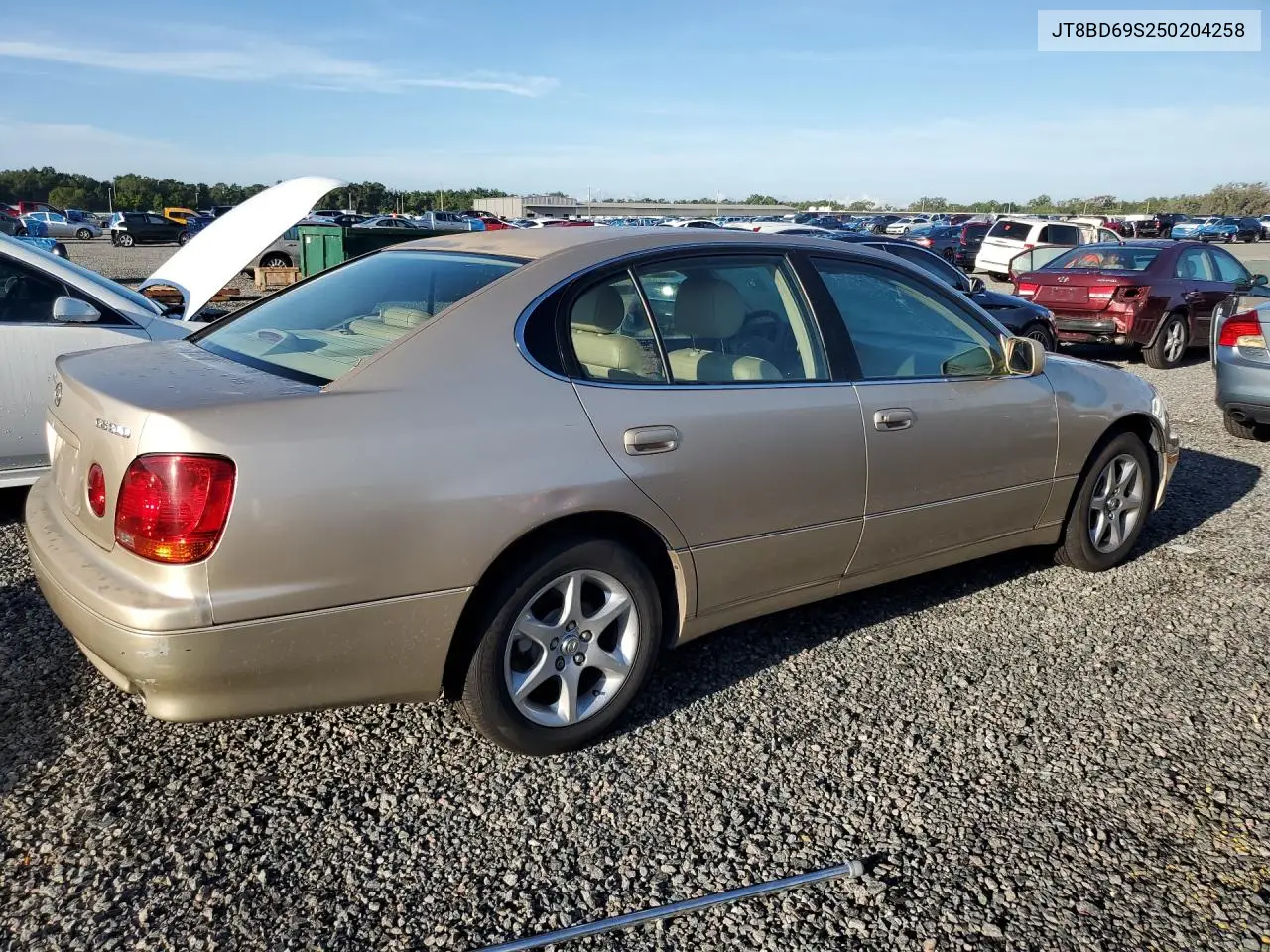 2005 Lexus Gs 300 VIN: JT8BD69S250204258 Lot: 55383946