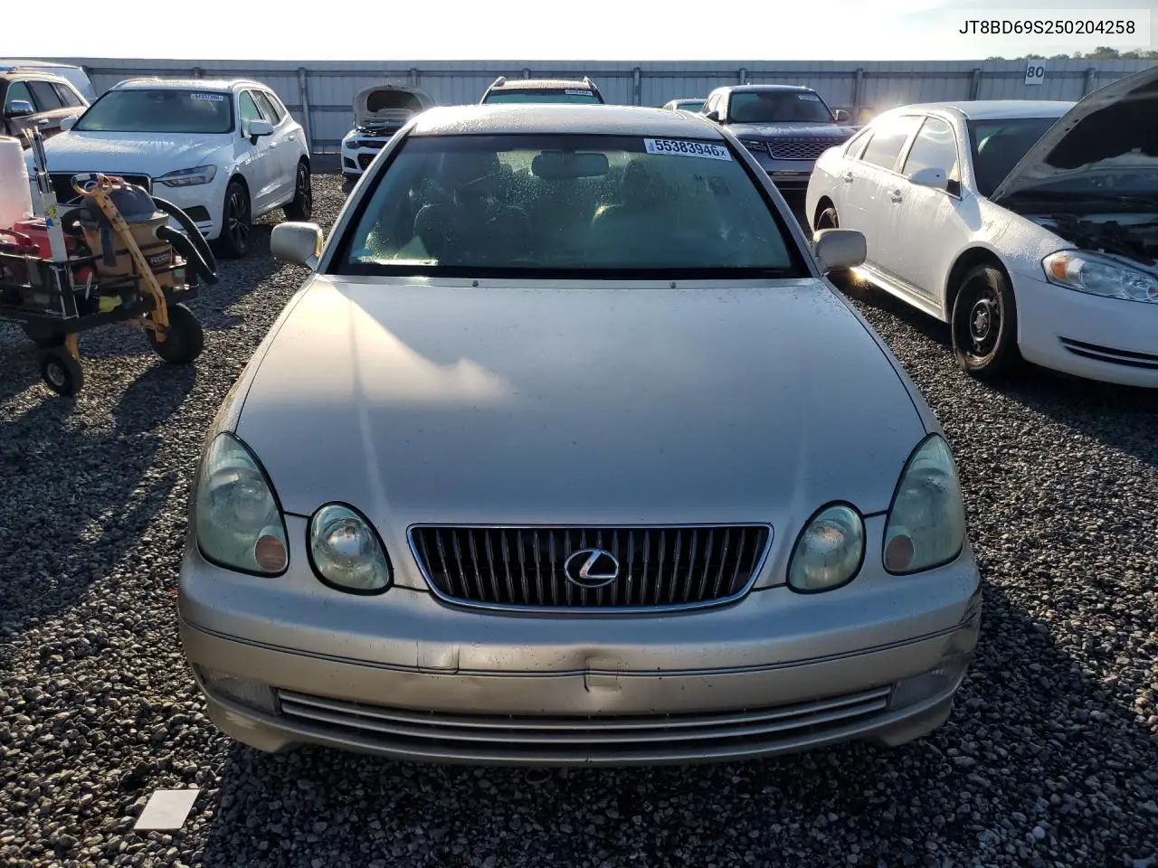 2005 Lexus Gs 300 VIN: JT8BD69S250204258 Lot: 55383946